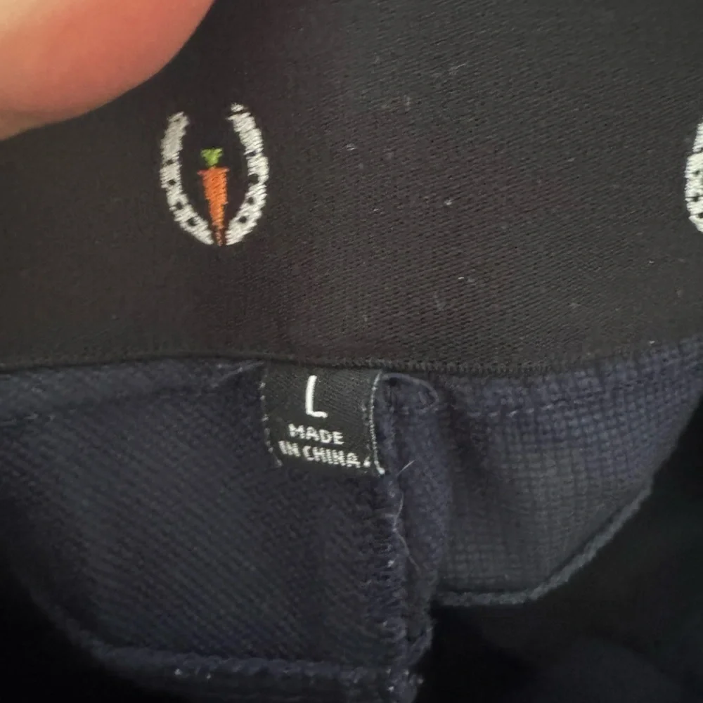 KERRITS Crossover II Knee Patch Riding Breech, Navy New Kids Large